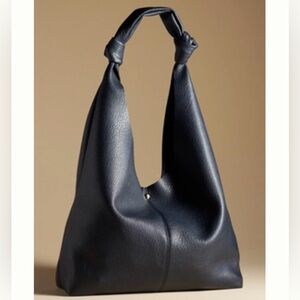 THE LOVE KNOT SLOUCHY BAG NWT Navy